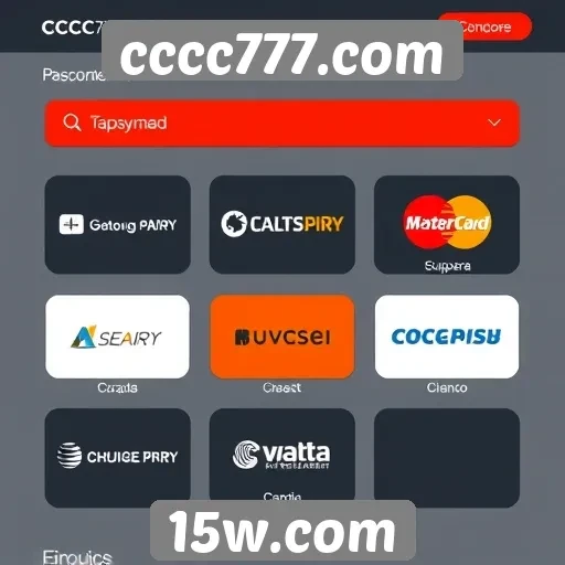 Revisão das opções de pagamento em cccc777 com
